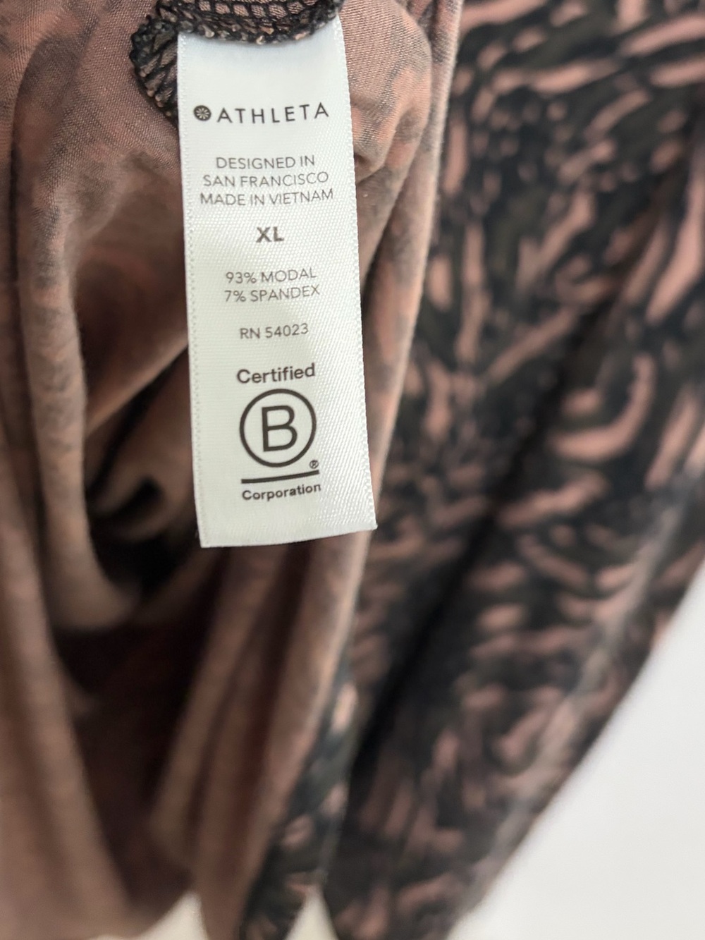 Athleta Sleeveless Abstract Midi Dress - Picture 5 of 5